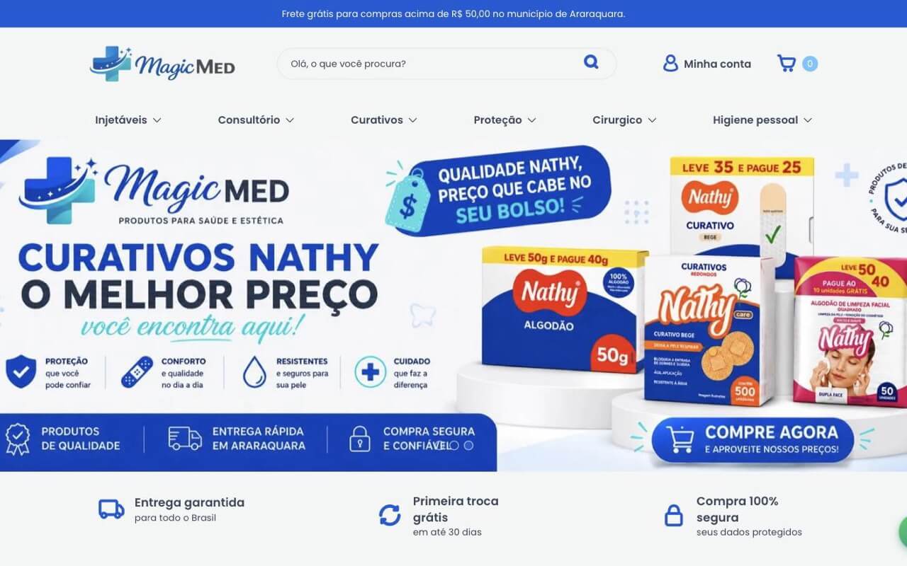 Print do projeto MagicMed